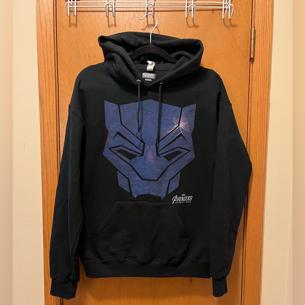 Marvel Black Panther Avengers Infinity War Hoodie Men’s Size Medium